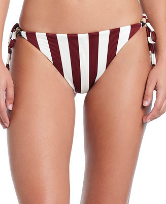 Women's Crossing Paths Side Tie Swim Bottom | Macy's