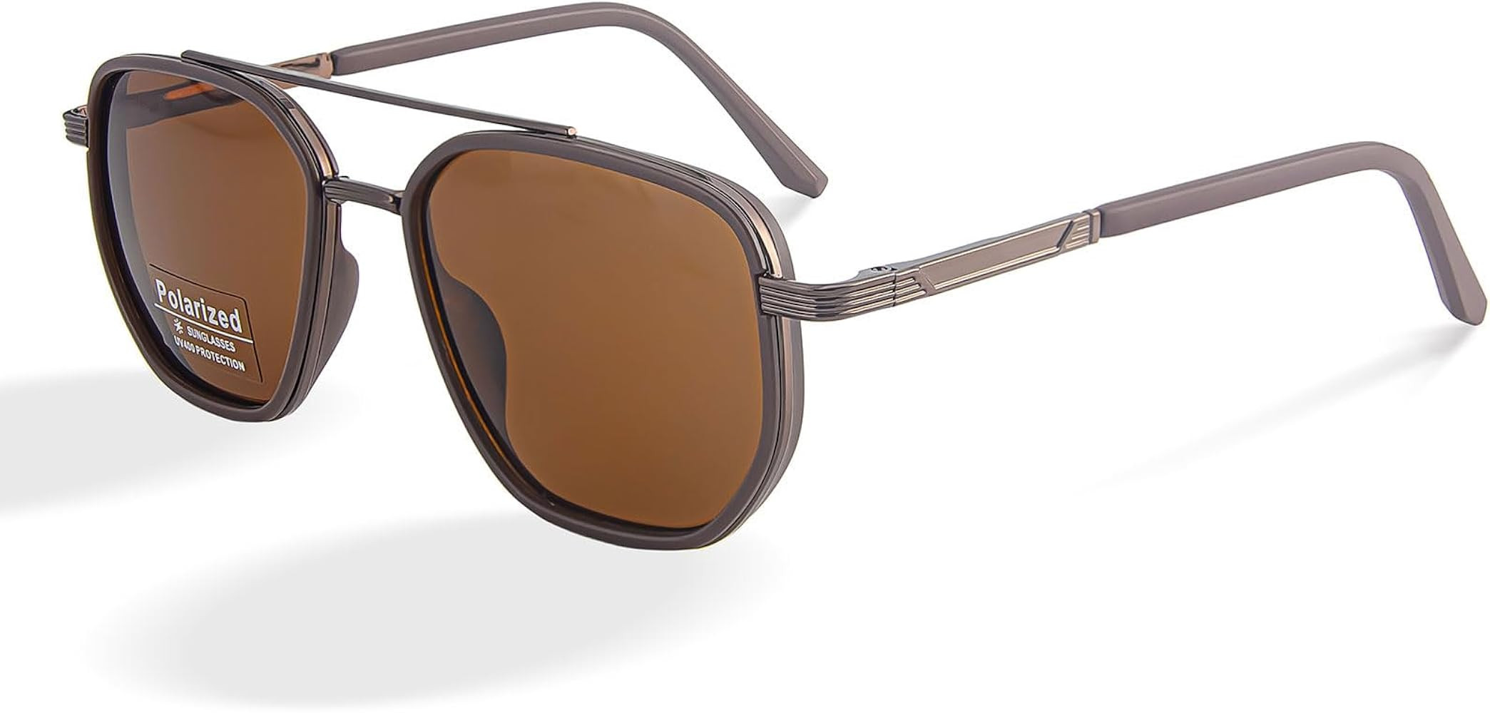 Polarized Sunglass, Retro Sunglasses Men Full Frame Sun Protection for Driving Fishing UV 400 Uni... | Amazon (US)