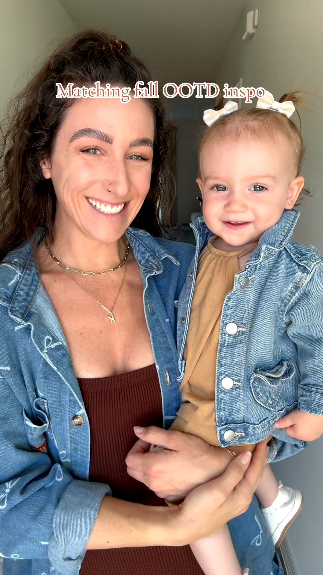 This how jacket is my favorite piece of clothing in my closet right now 🎀 another mommy and me matching day, and we could pass up a moment for the denim jackets 🫶🏻
.
.
#amazonfind #denimjacket #bowprint #bowjacket #matchingdenim #matchingoutfits #millennialOOTD #momOOTD #mamaOOTD #toddlerOOTD #amazonOOTD #oldnavyfinds #oldnavytoddler #oldnavy 

#LTKmomlife #LTKootd #LTKBaby