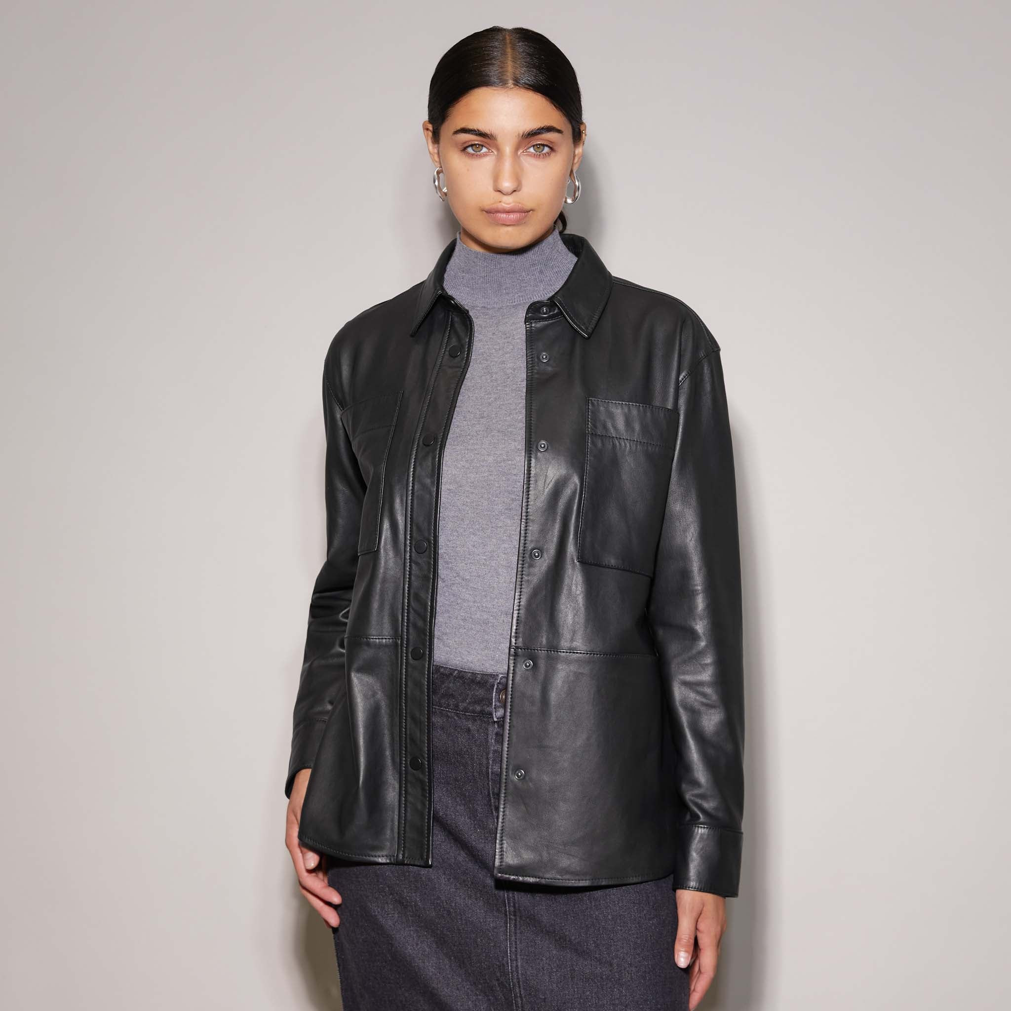 Leather Shirt | Albaray