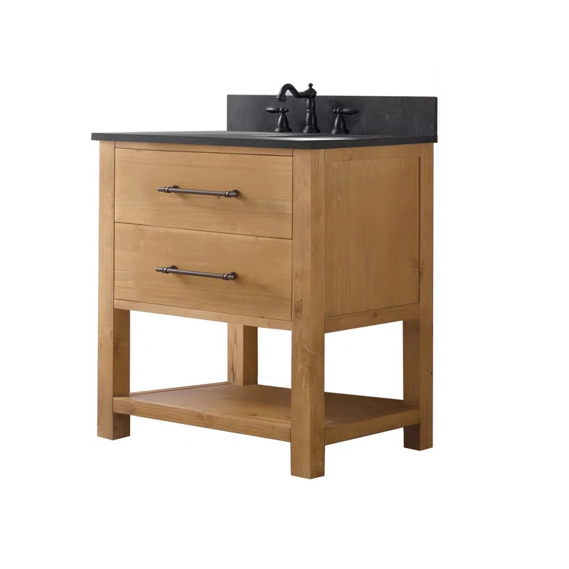 Keri 30'' Free-standing Single Bathroom Vanity with Vanity Top | Wayfair North America