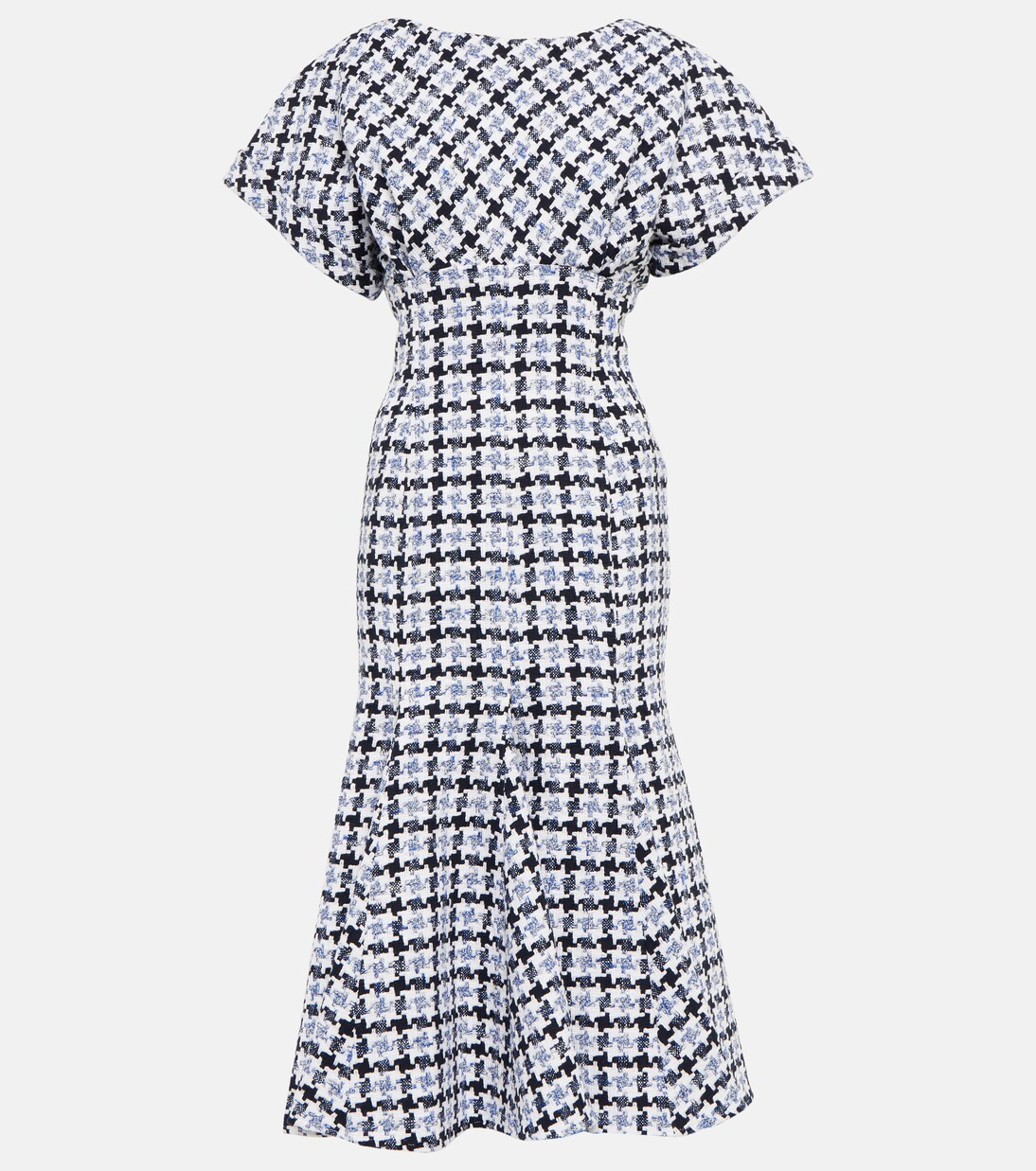 Houndstooth tweed midi dress | Mytheresa (US/CA)