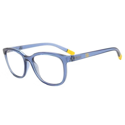 Dolce & Gabbana DX 5094 3009 Childrens Rectangle Eyeglasses Opal Azure 48mm | Target
