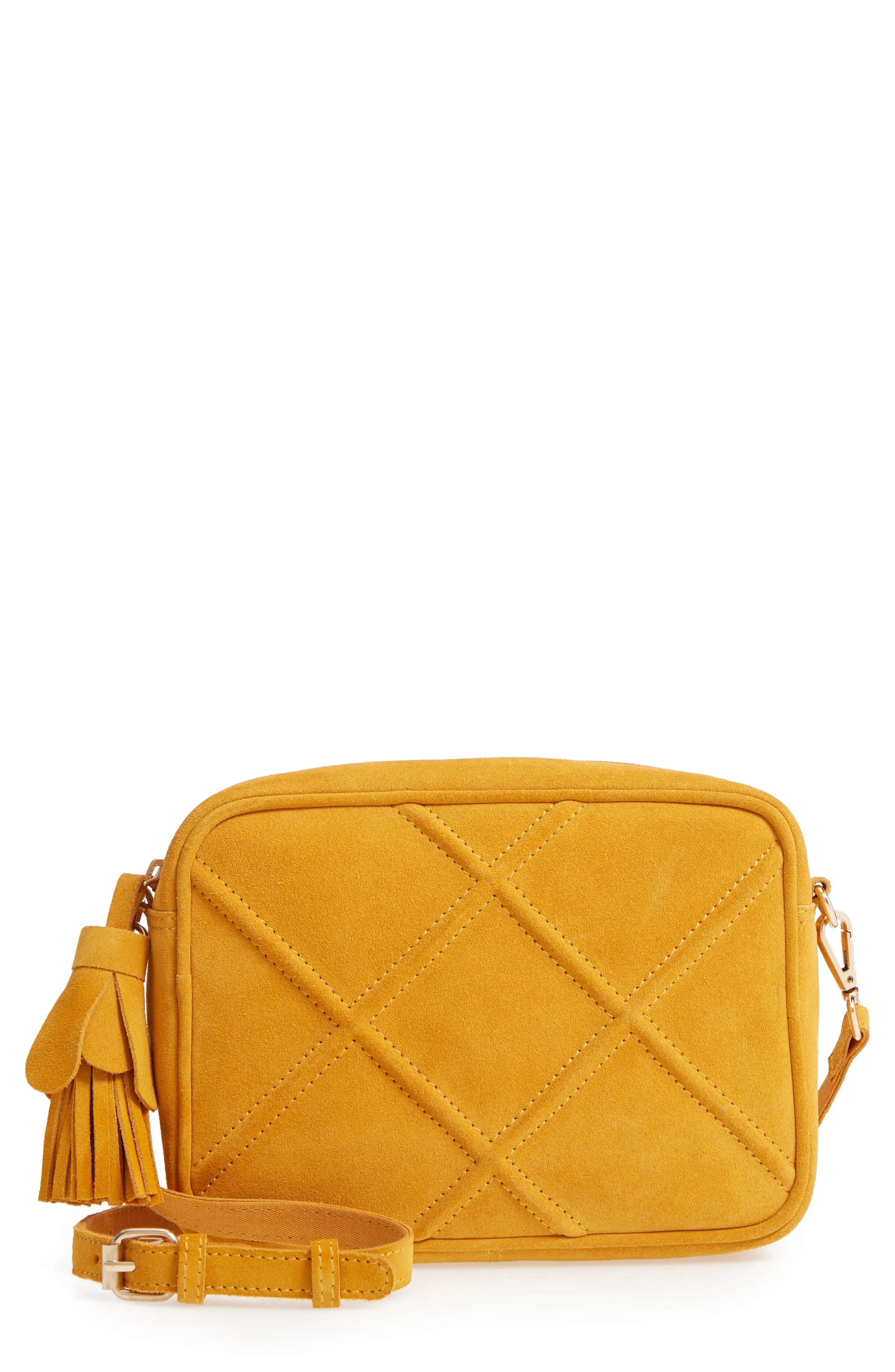 Leith Quilted Leather Crossbody Bag | Nordstrom