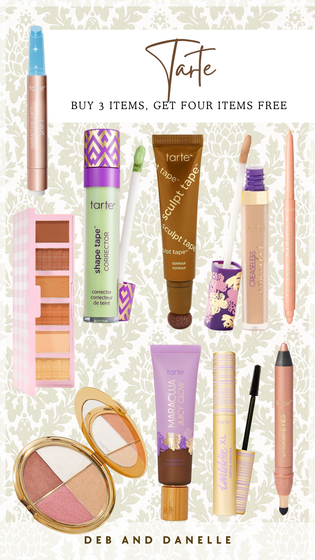Tarte is having a massive sale on our favorite beauty items. Buy three and get four free, plus free shipping.  

 #LTKSaleAlert #LTKBeauty