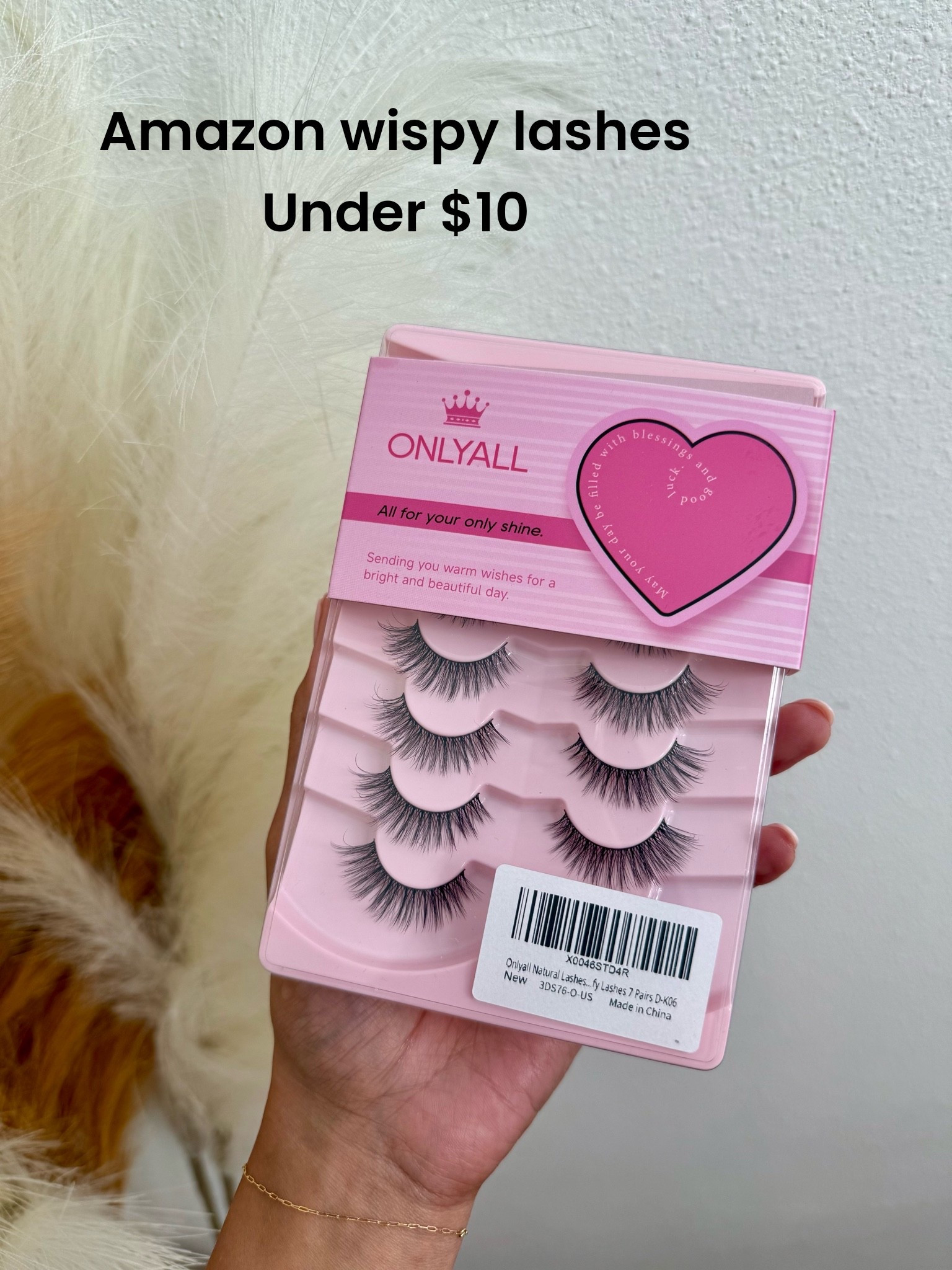 Set of natural wispy lashes under $10 on Amazon 

Affordable beauty finds lightweight

#LTKBeauty