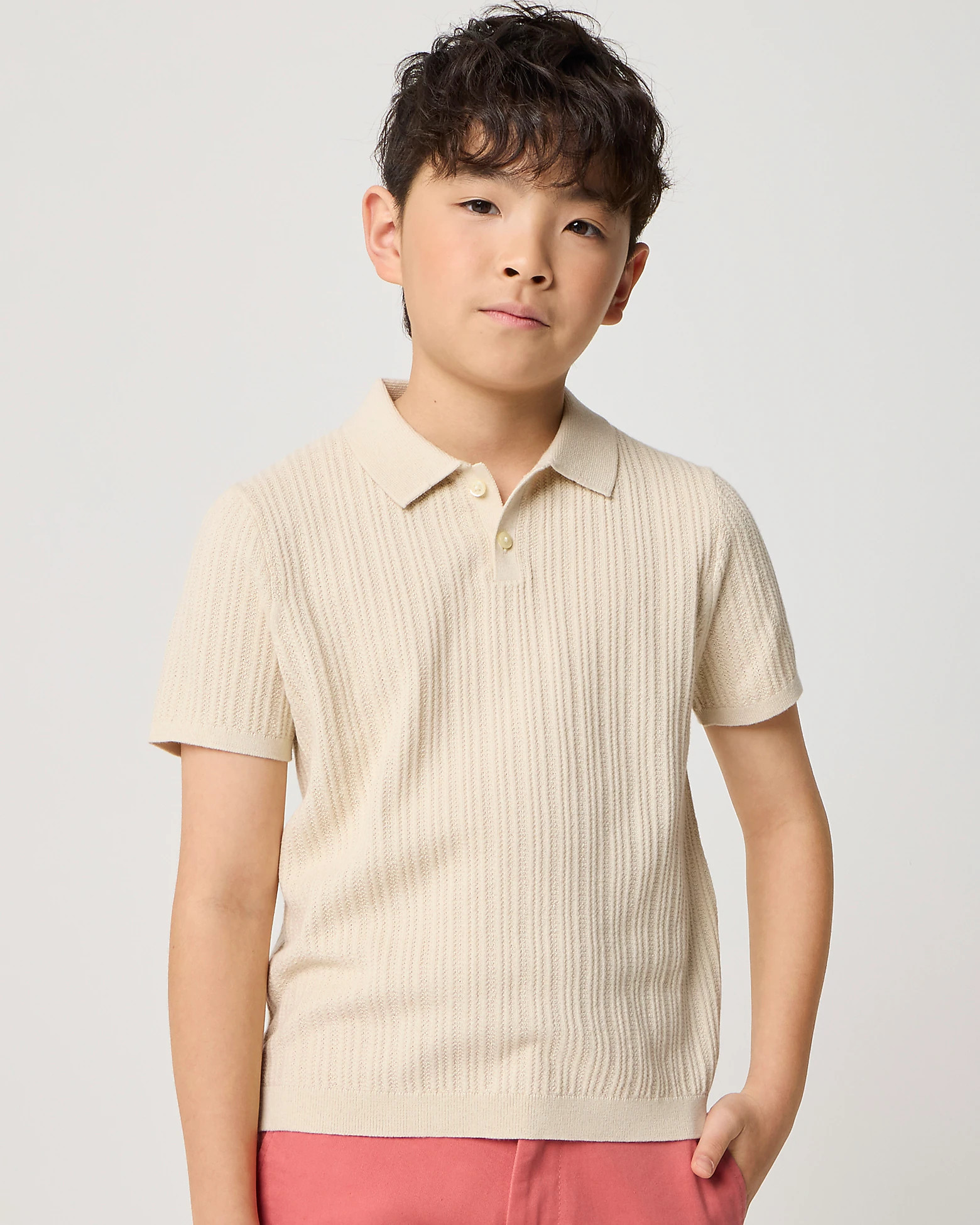 Boys' short-sleeve sweater-polo | J.Crew Factory