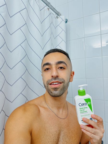 I'm super excited to be partnering with @target to share with you guys my favorite new cleanser from @cerave #ad This hydrating facial cleanser is amazing for anyone who has dry skin like mine. It hydrates, cleanses and still protects that skin barrier without stripping away all the essentials. #Target, #TargetPartner #CeraVepartner, #CeraVe, #CleanseLikeADerm, #DevelopedWithDerms

#LTKmens #LTKbeauty #LTKunder50