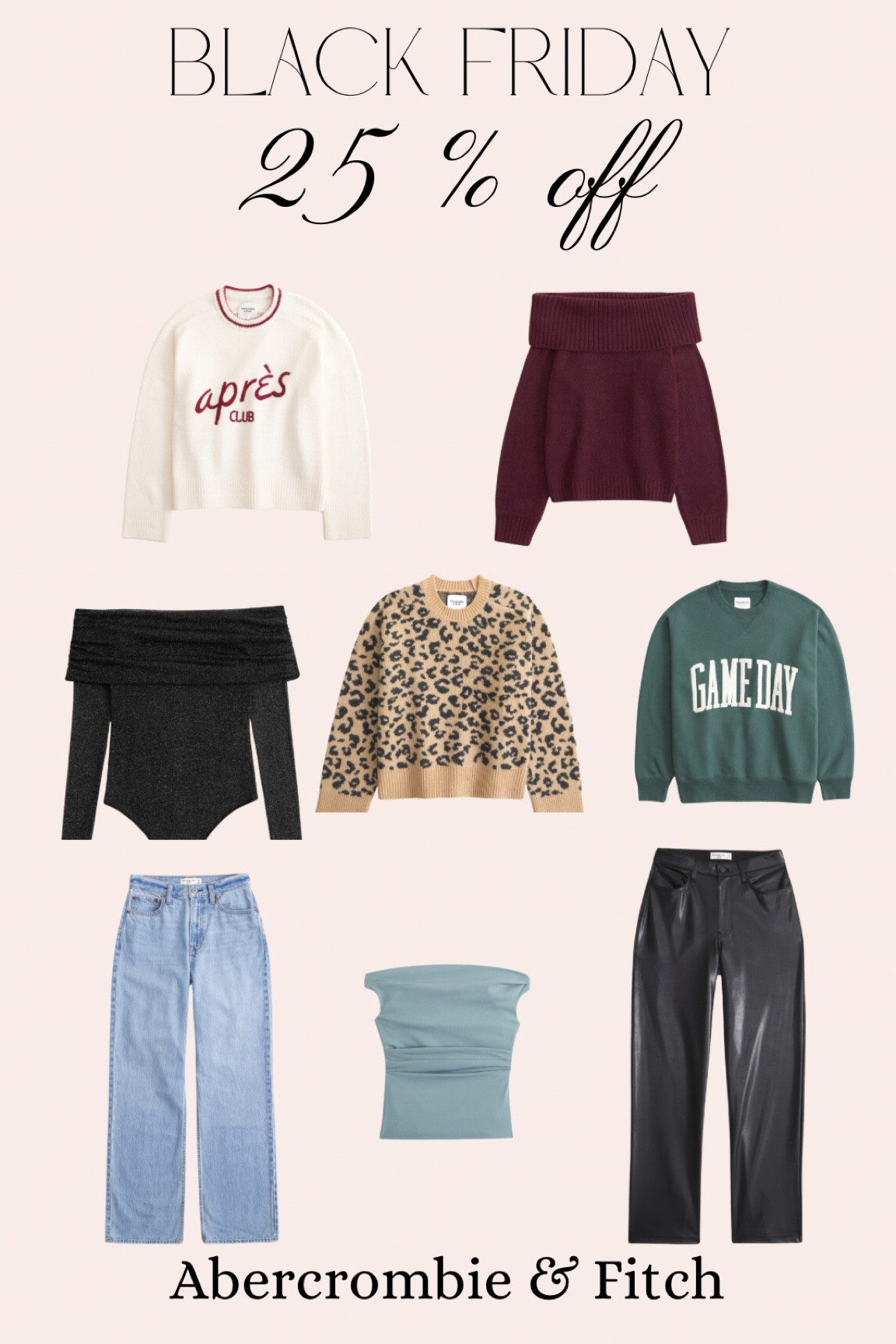 Black Friday Deals! 
All 25 % off 

#LTKGiftGuide #LTKStyleTip #LTKCyberWeek