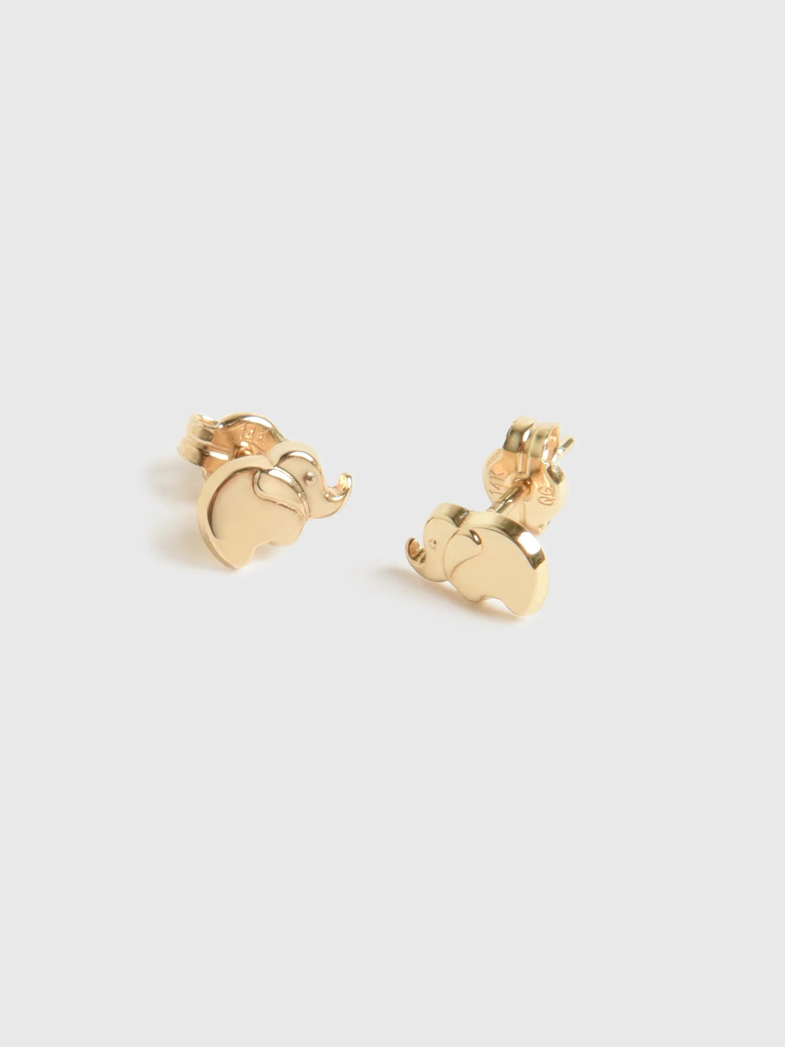 S. BELL
                      
                     Mini Elephant Stud Earrings | Saint Bernard