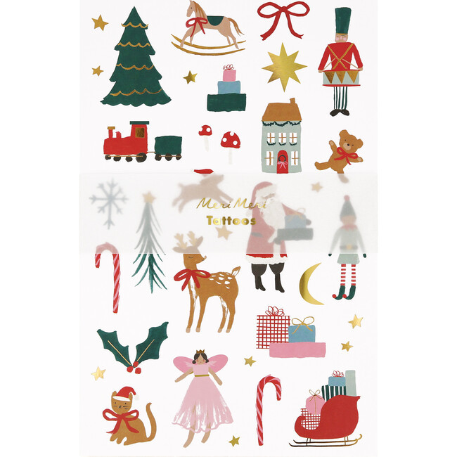 Christmas Tattoo Sheet | Maisonette