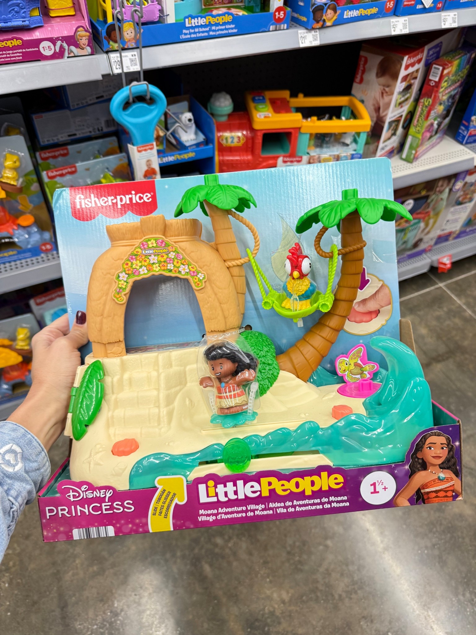 Fisher-Price Little People Disney Princess Moana Adventure Village Playset with Figures for Toddlers

#LTKGiftGuide #LTKKids #LTKHoliday