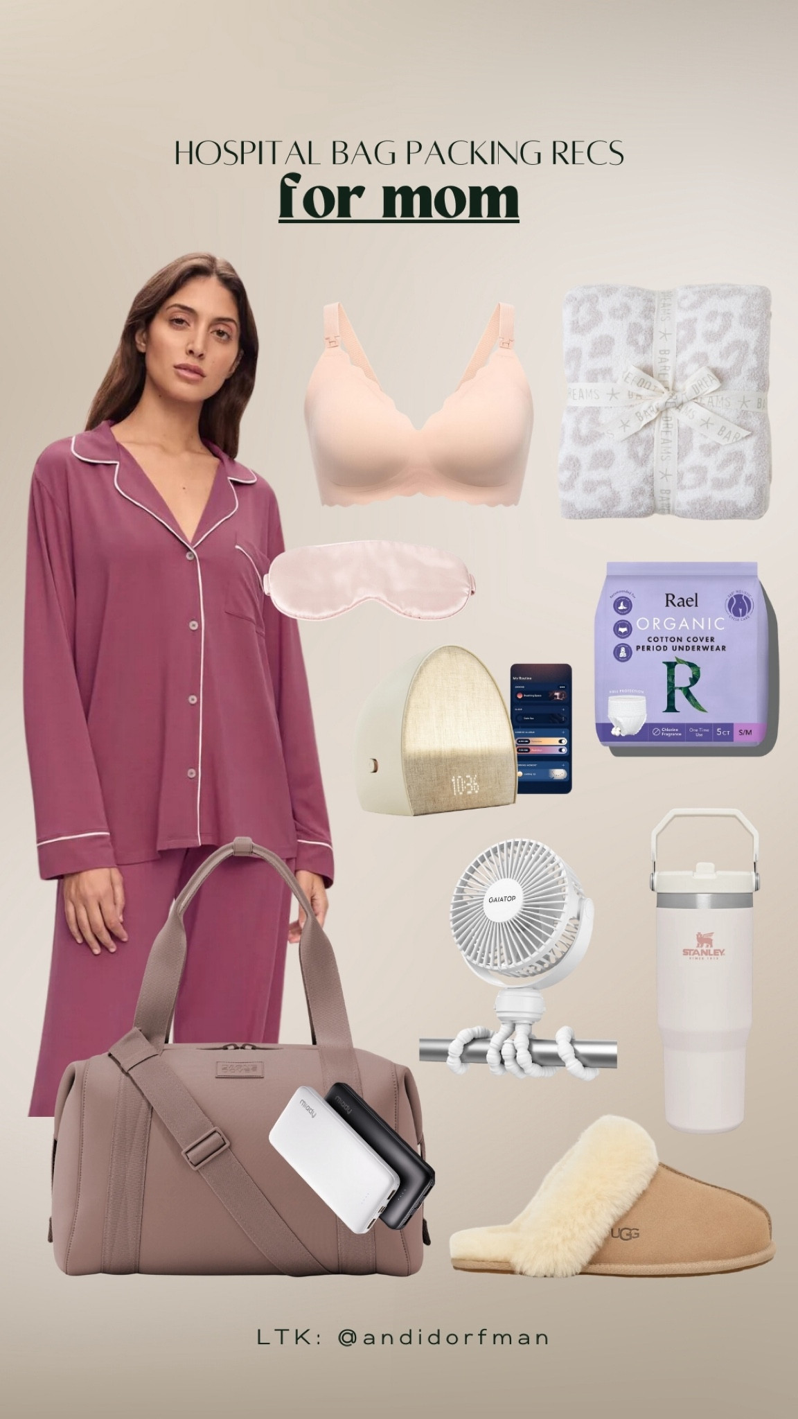 Hospital bag packing recs for mom! 

#LTKBaby #LTKBump #LTKFamily