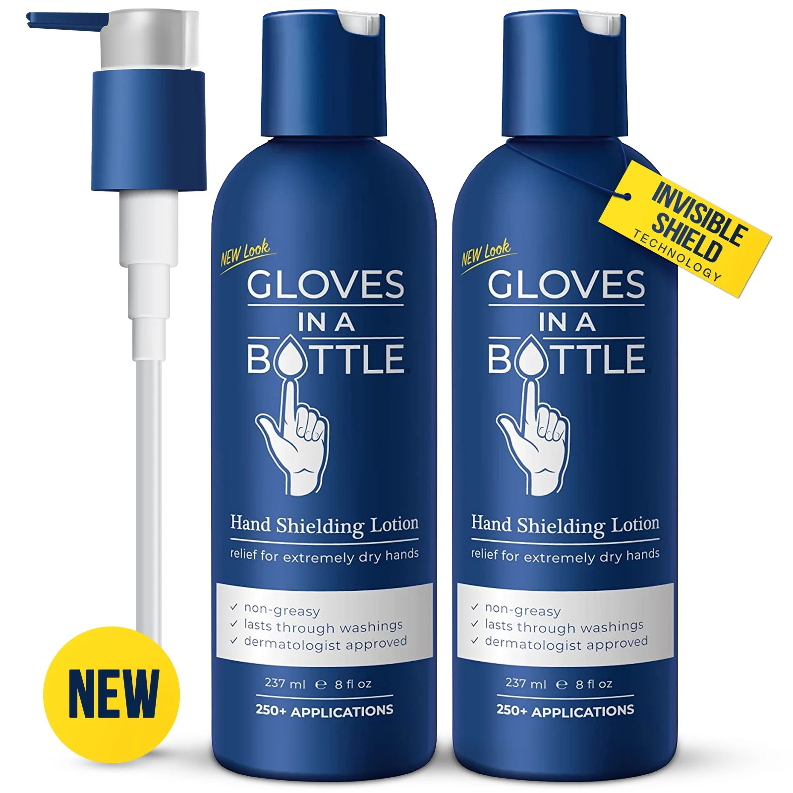 Gloves In A Bottle Shielding Lotion, 8oz 2 Pack with Pump | Walmart (US)