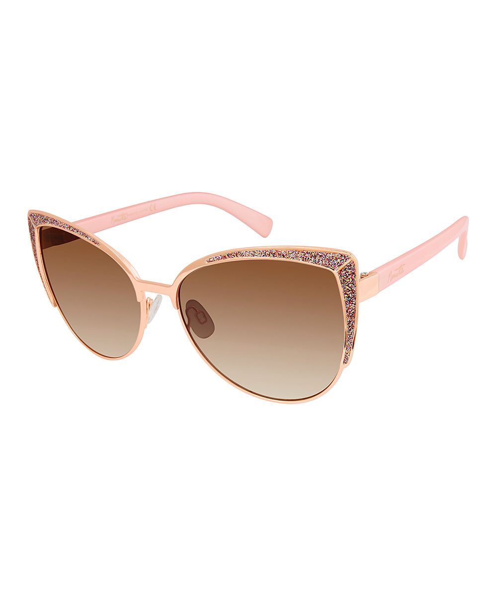 Rose Gold Rose Cat-Eye Sunglasses | zulily