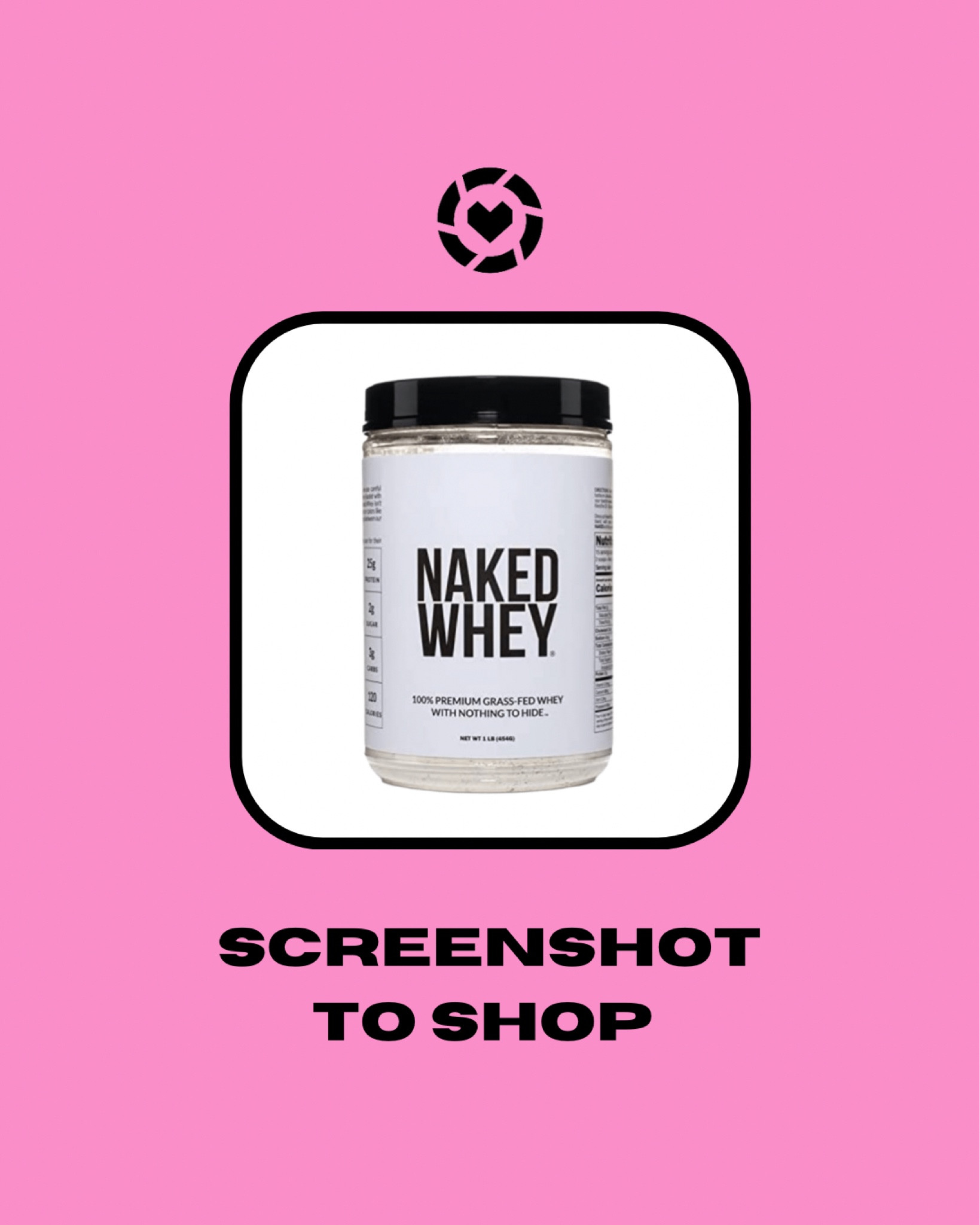 This protein powder is naked. No filler.
No gum. No additives. And there’s other supplements that are you guessed it, naked. 

#LTKfit