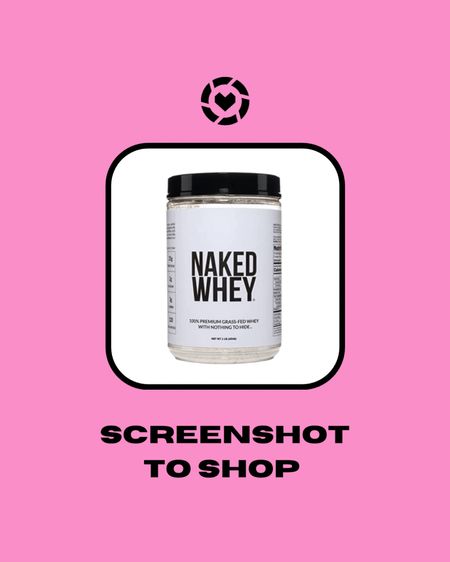 This protein powder is naked. No filler.
No gum. No additives. And there’s other supplements that are you guessed it, naked. 

#LTKfit