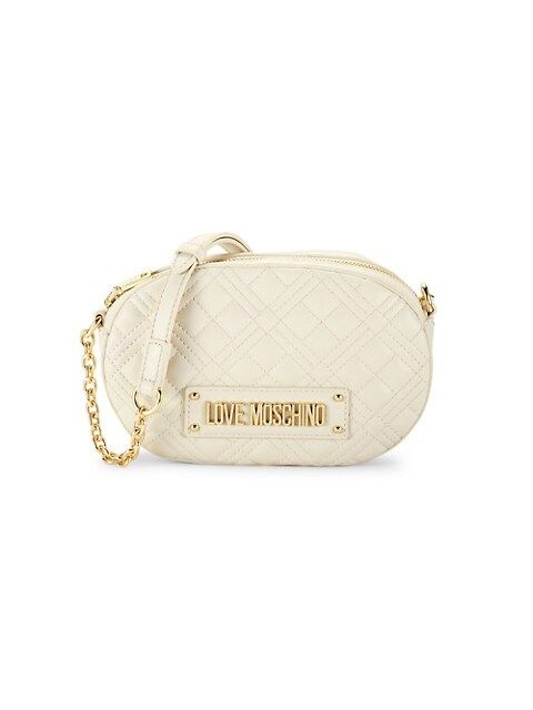 Love Moschino Quilted Camera Bag on SALE | Saks OFF 5TH | Saks Fifth Avenue OFF 5TH