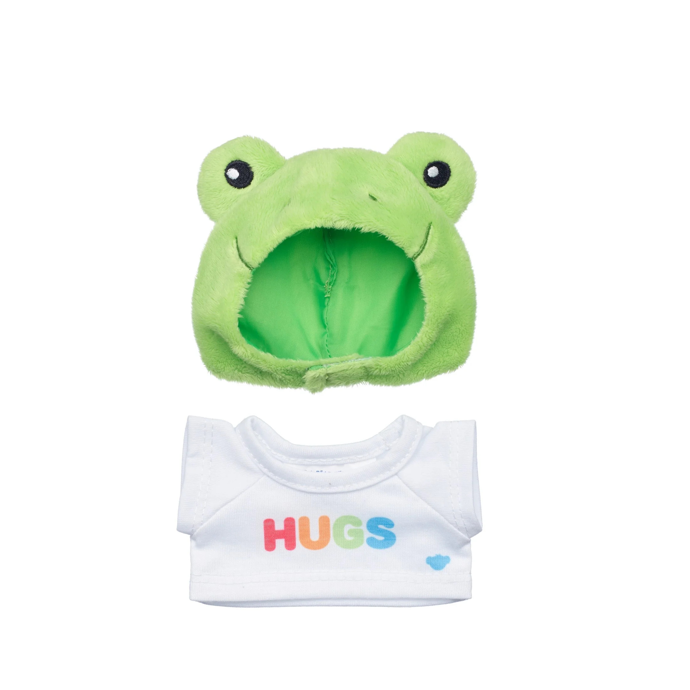 Build-A-Bear Mini Beans Frog Plush With Hood & T-Shirt | Walmart (US)