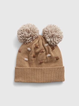 Toddler Textured Pom Beanie | Gap (US)