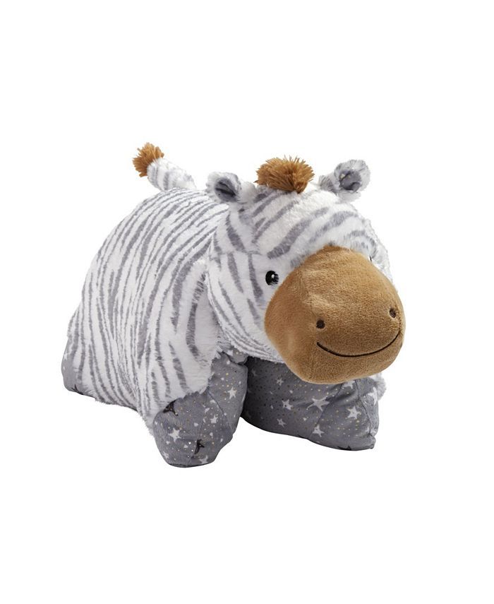 Pillow Pets Naturally Comfy Zebra Plush Stuffed Animal Plush Toy & Reviews - All Toys - Home - Ma... | Macys (US)