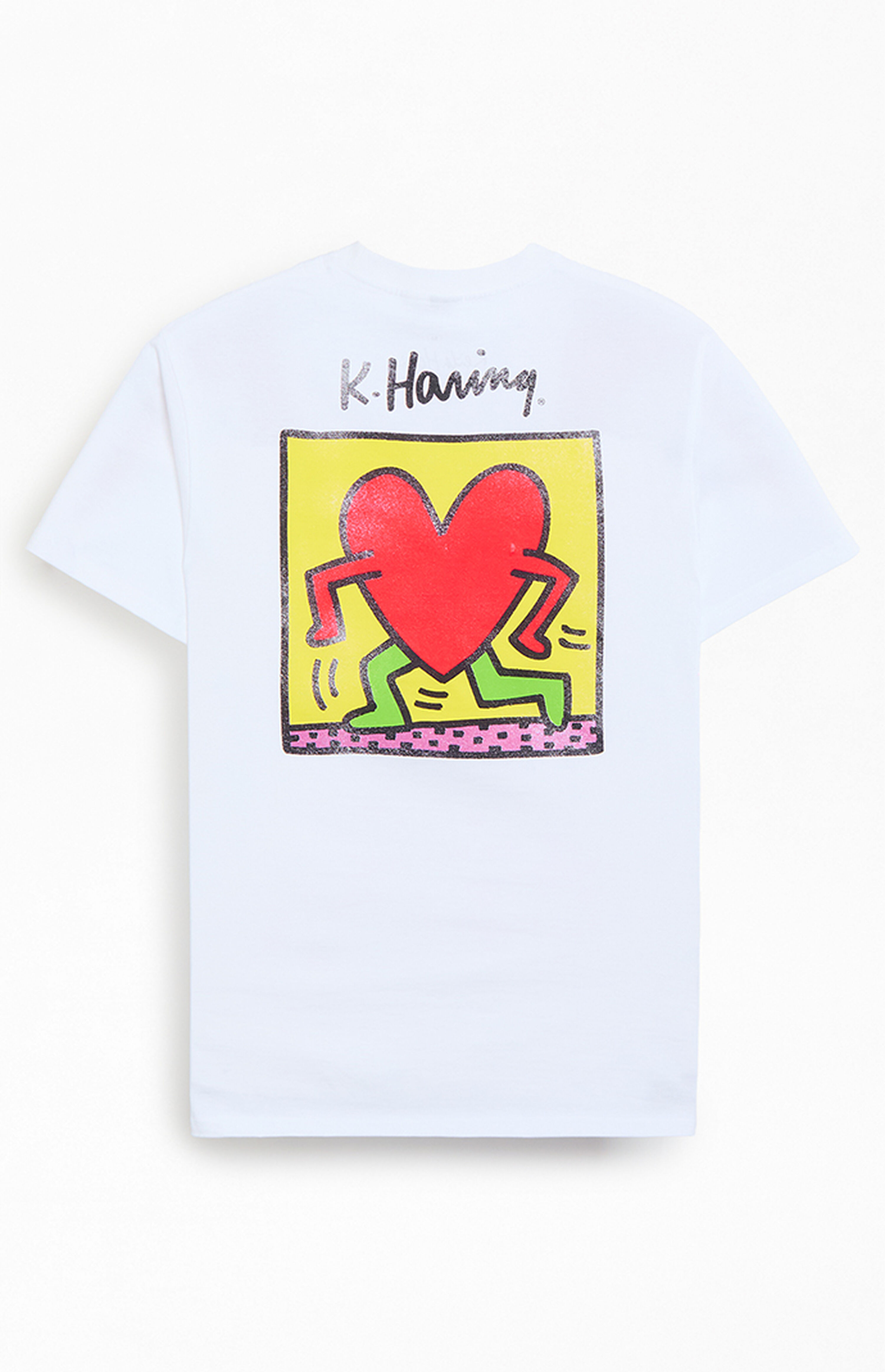 Keith Haring Running Heart T-Shirt | PacSun