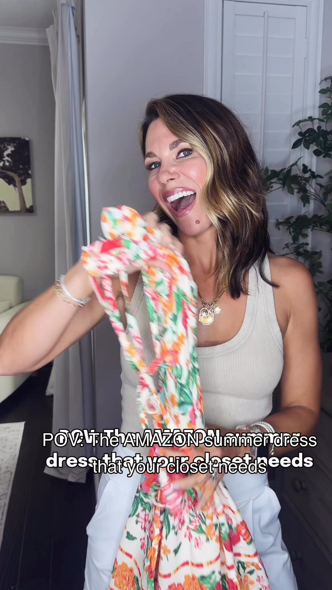 This dress’s colors and pattern are just so fun for summer! The tie back elevates it! Runs tts (put a couple dress links as the sizes are selling fast!) 

#LTKFindsUnder50 #LTKSeasonal #LTKSummerEdit