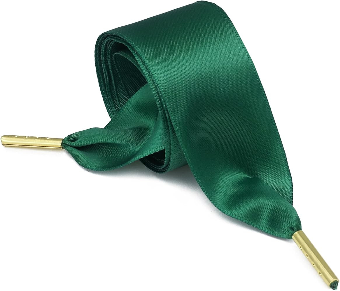 ZOOEASS Women Fashion Satin Ribbon Shoelaces Ideal for Converse Nike Addidas Puma | Amazon (US)
