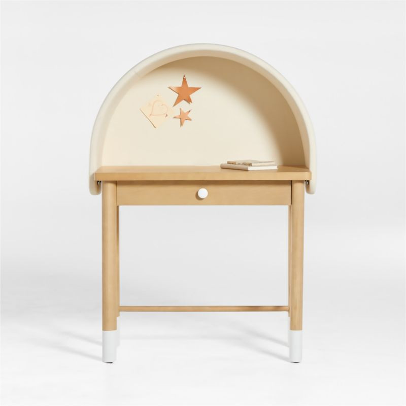Aksel Wood Kids Desk with Hutch | Crate & Kids | Crate & Barrel