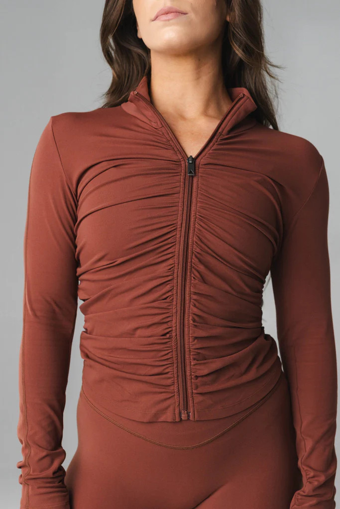 Cloud II™ Gather Jacket - Cinnamon | Vitality