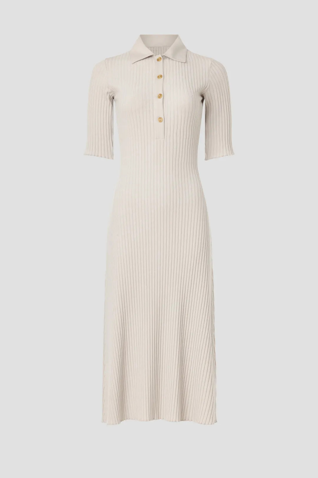 Rib Knit Midi Dress | Rent the Runway