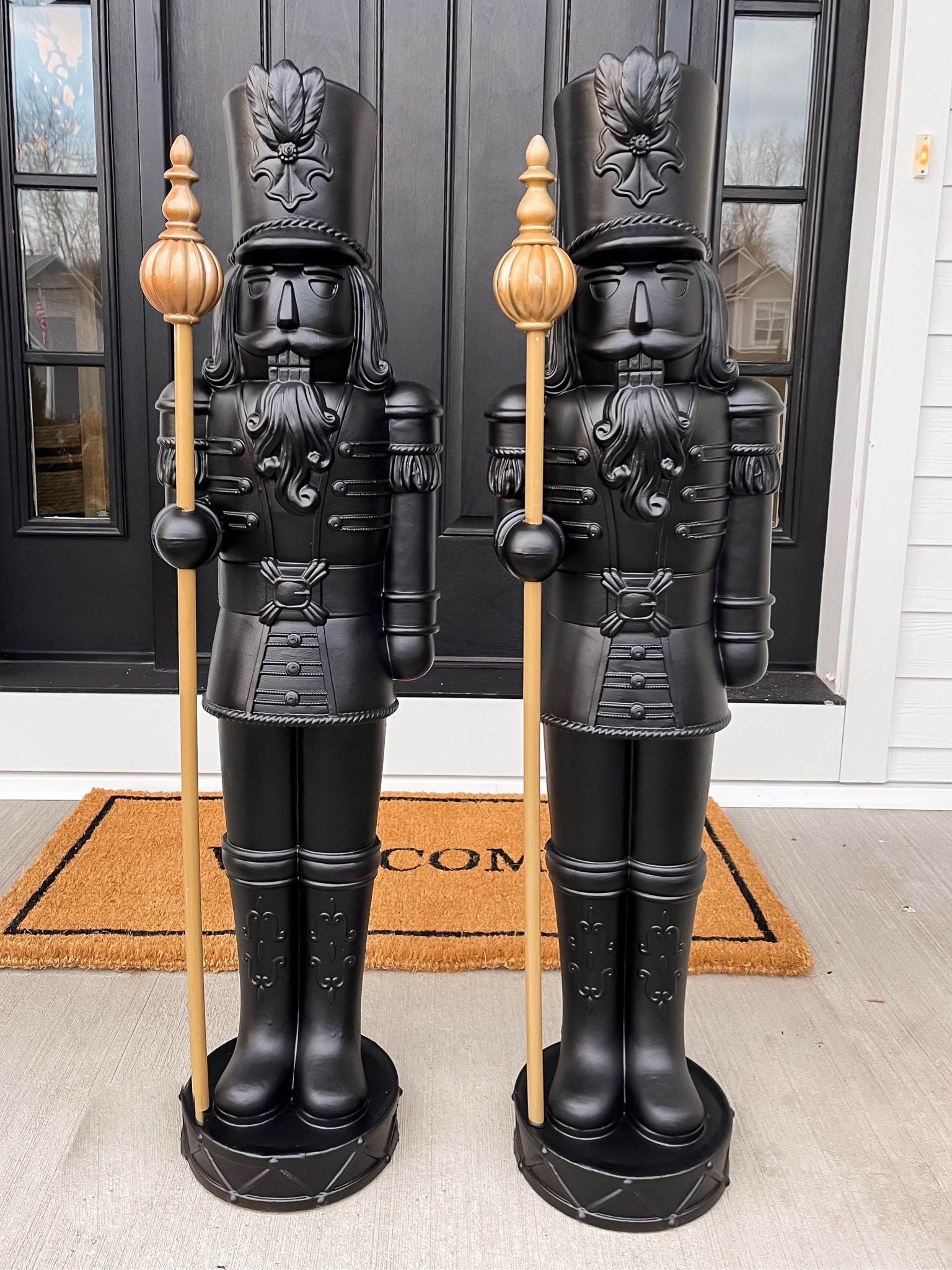  front porch nutcrackers. 

Holiday decor
Front porch decor
Holiday front porch
Neutral home decor 
Neutral holiday decor 

#LTKHoliday #LTKhome 

Follow my LTK @mama_alamode on the @shop.LTK app to view this post and get my exclusive app-only content!

#liketkit #LTKSeasonal
@shop.ltk
https://liketk.it/4nNnY

#LTKSeasonal #LTKHome