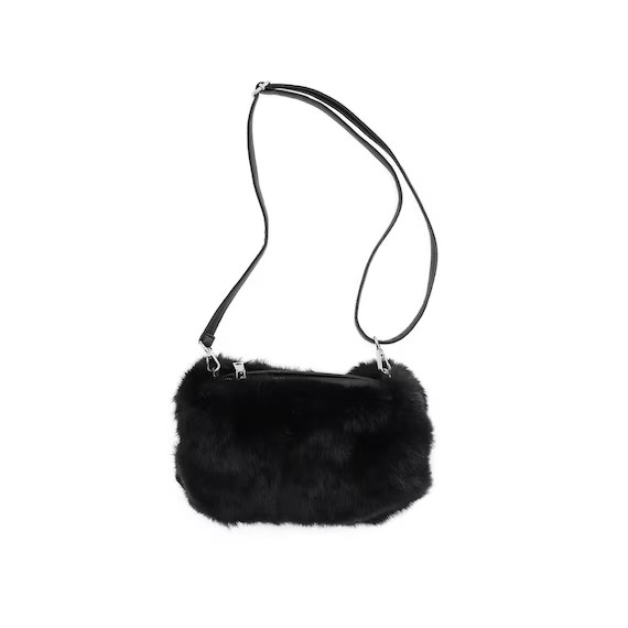 Rabbit Fur Hand Muff Bag  Fluffy Muff Purse  Luxurious - Etsy | Etsy (US)