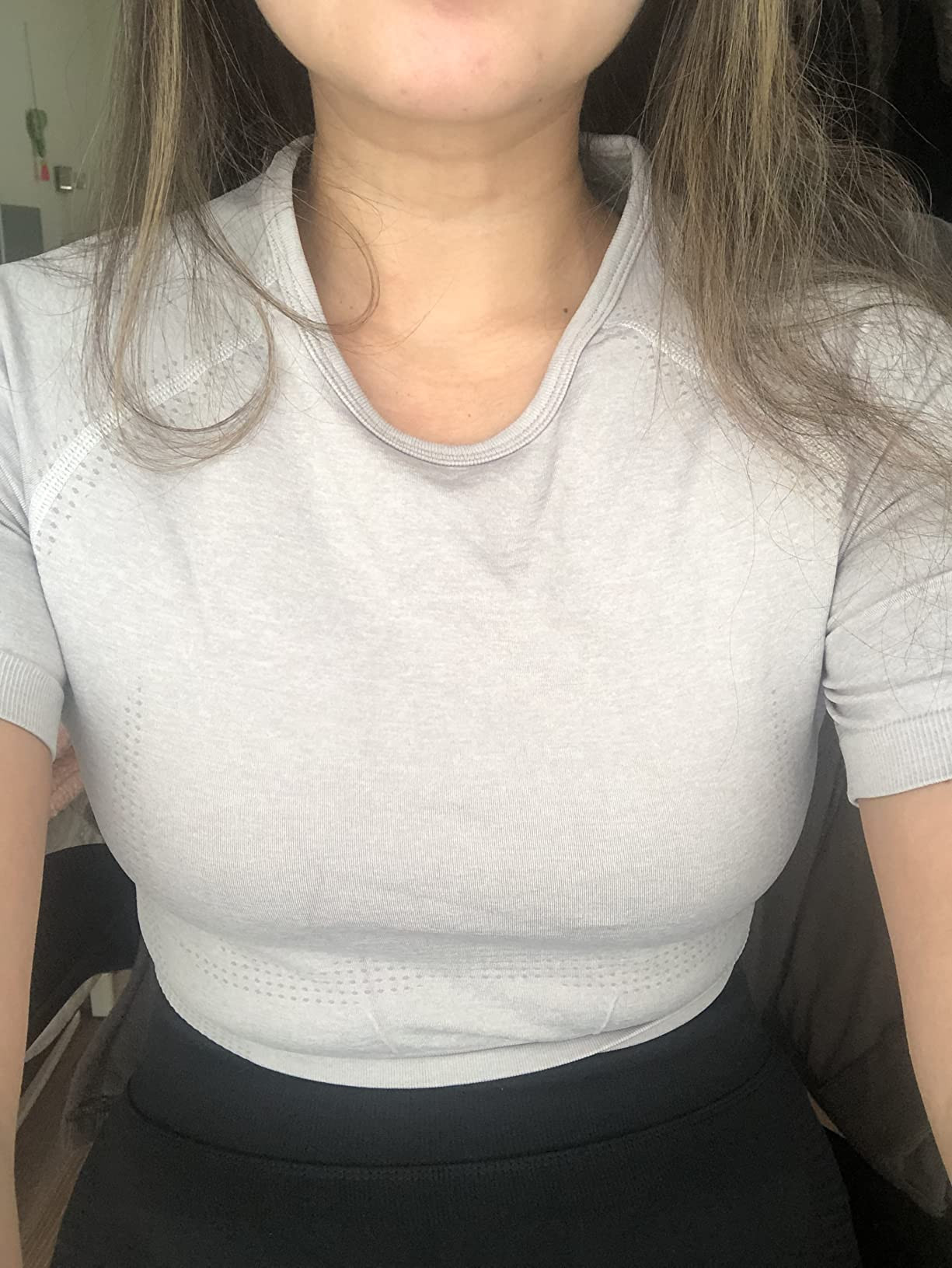 Aoxjox Women's Workout Vital Short Sleeve Seamless Crop Top Yoga Gym Sport Shirts T Shirt | Amazon (US)