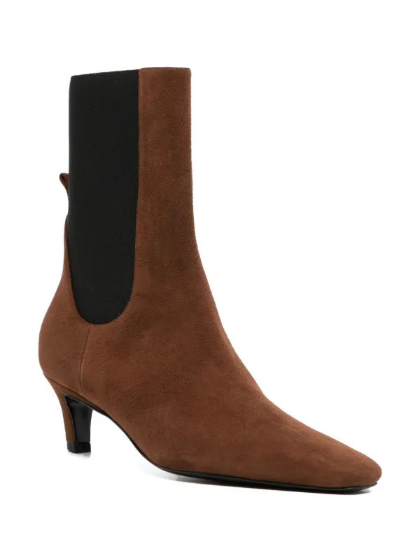 TOTEME mid-heel Ankle Boots - Farfetch | Farfetch Global