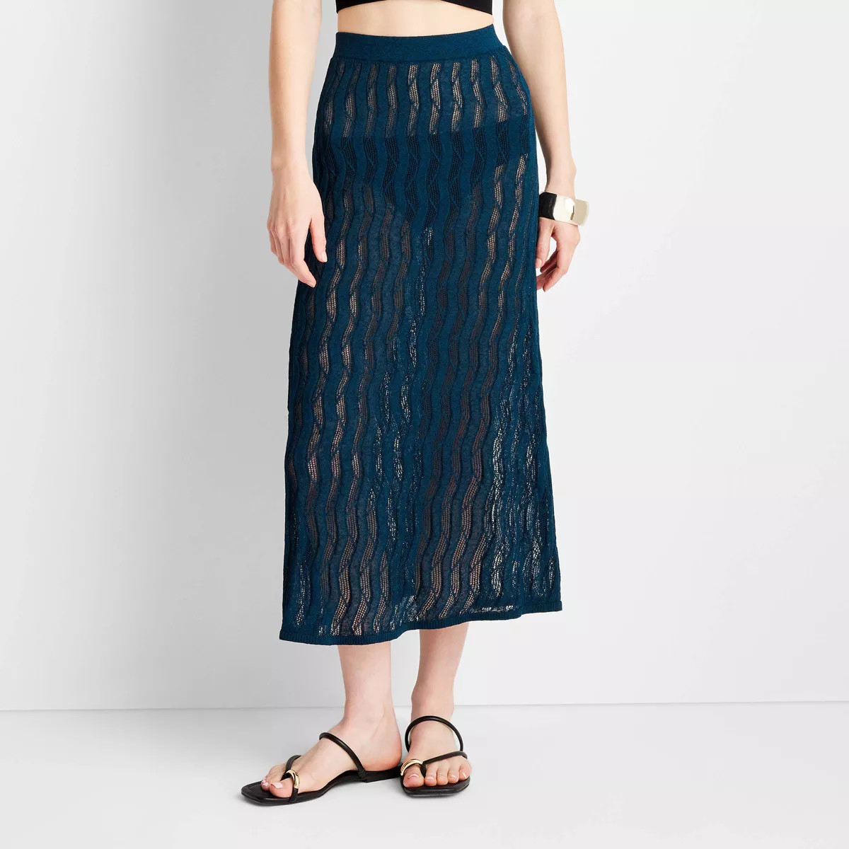 Women's Lace Sweater Maxi Skirt - Future Collective™ with Jenee Naylor | Target