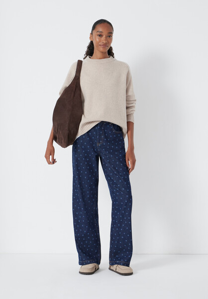 Romy Laser Spot Print Jeans | Hush UK