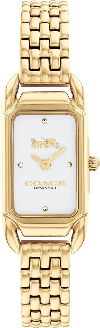 Cadie Rectangular Bracelet Watch, 17.5mm x 28.5mm | Nordstrom