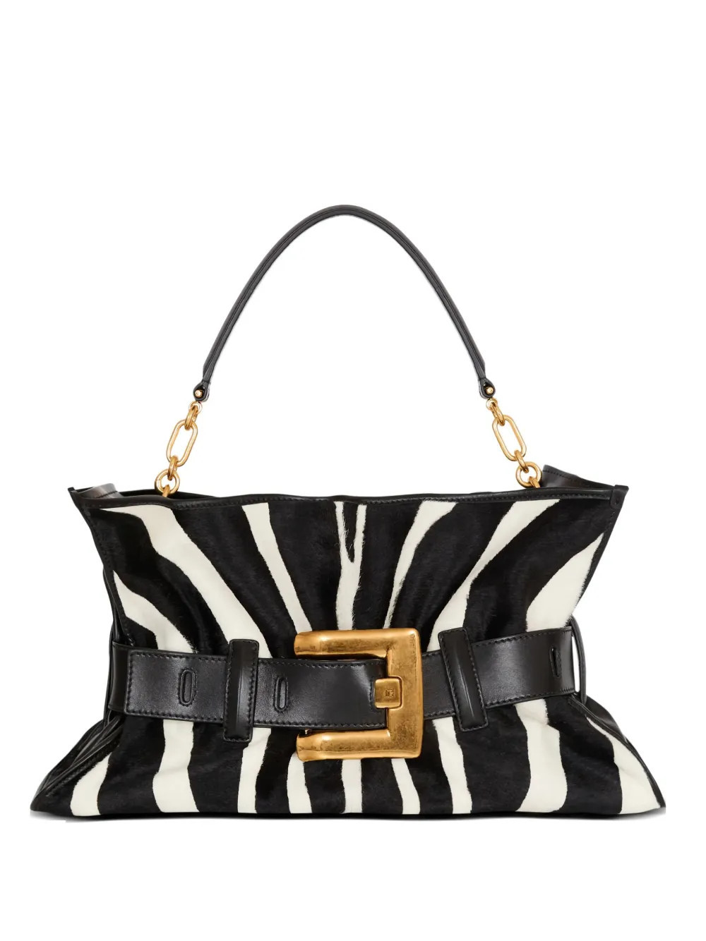 Balmain medium Anthem shoulder bag - Black | Farfetch Global