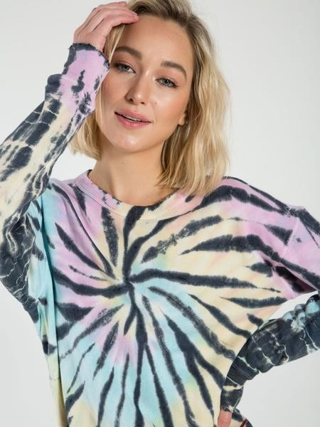 LAUREN PULLOVER (SPIRAL TIE DYE) | N:Philanthropy