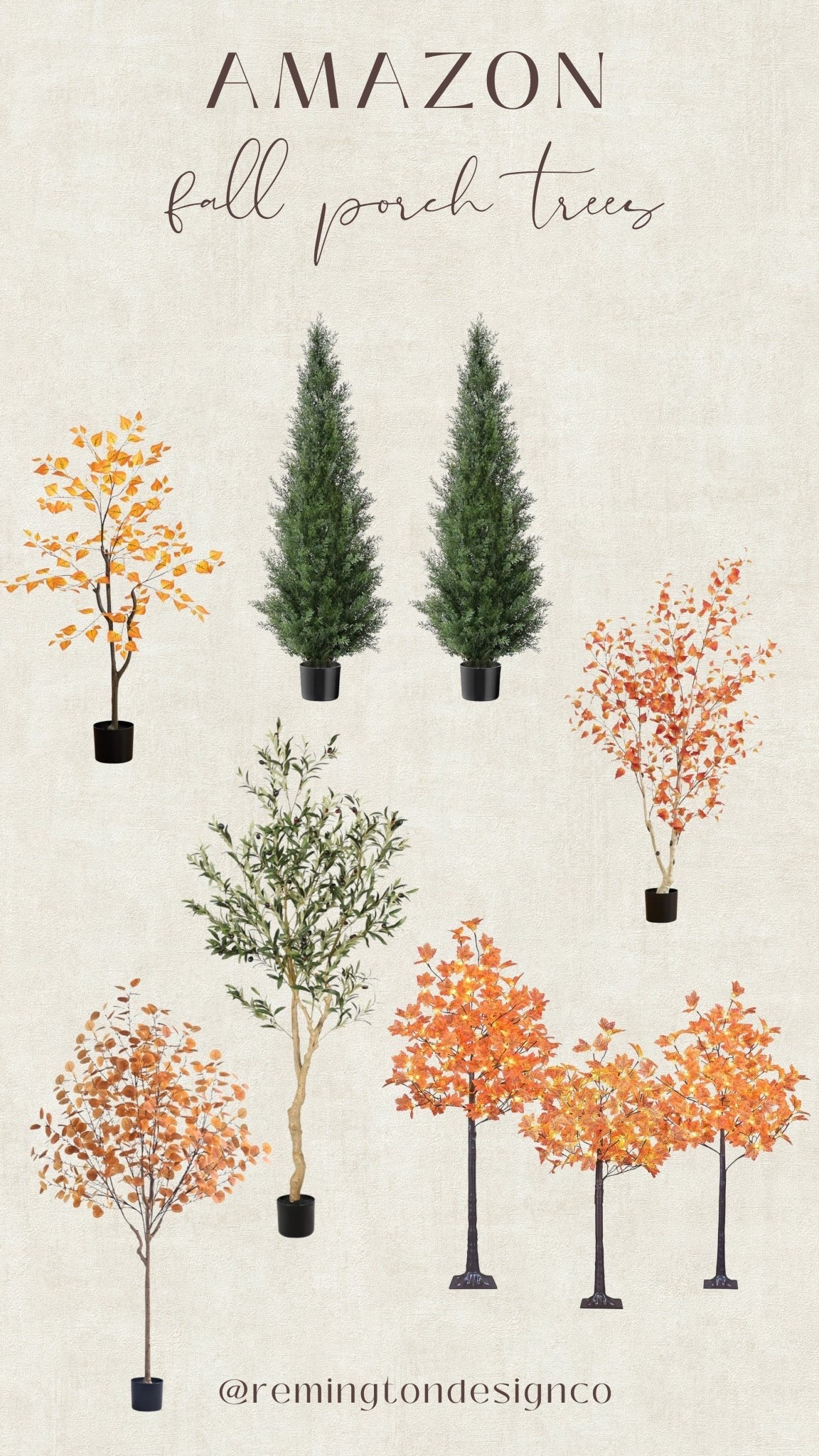 Amazon fall porch trees 🌳 

Home decor - Style tips - Fall trees - Porch decor #LTKStyleTip
