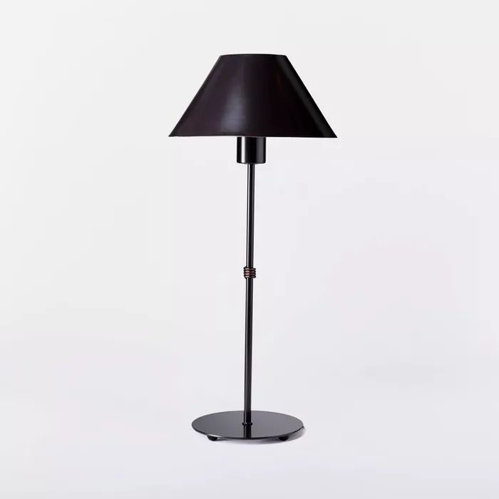 Target/Home/Home Decor/Lamps & Lighting/Table Lamps‎Buffet Stick Metal Table Lamp Black - Thres... | Target