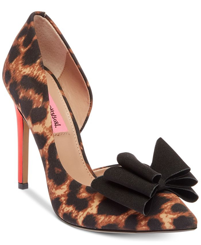 Betsey Johnson Women's Prince-P Dress Heel & Reviews - Pumps - Shoes - Macy's | Macys (US)