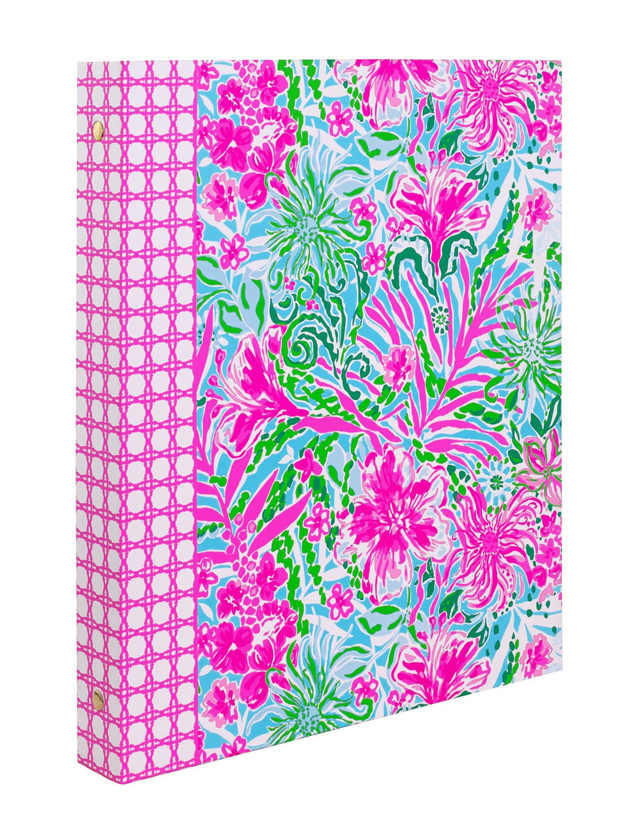 Lilly Pulitzer Cute 3-Ring Binder with Pockets and 3 Tab Dividers, Thin Aesthetic Binder (0.75" M... | Amazon (US)