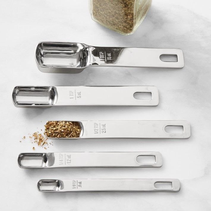 Williams Sonoma Spice Jar Measuring Spoons | Williams-Sonoma