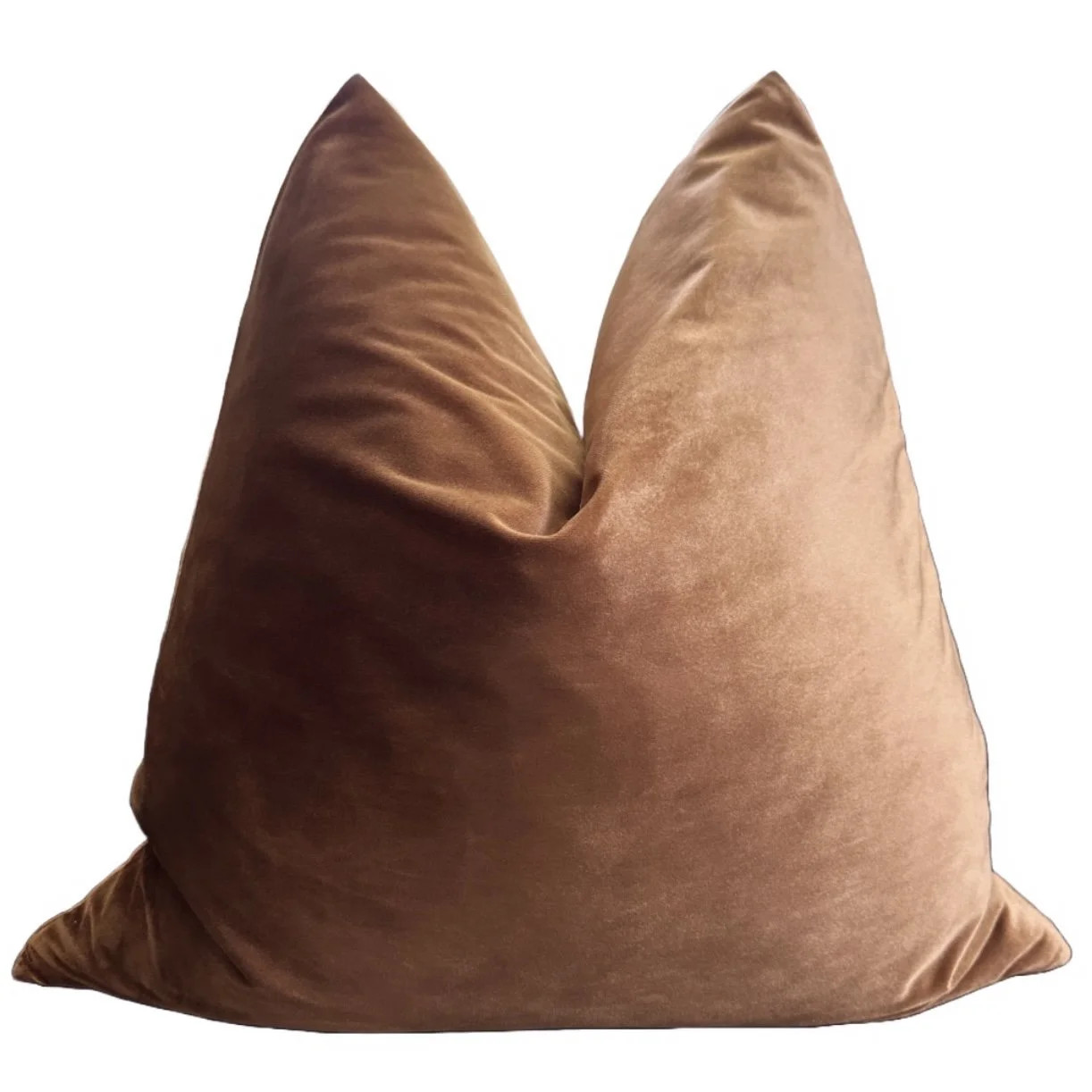 Cinnamon Velvet Pillow Cover — Rennah Decorative Pillows | Rennah