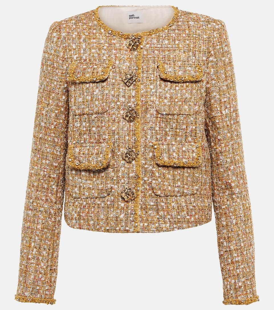 Embellished bouclé jacket | Mytheresa (US/CA)
