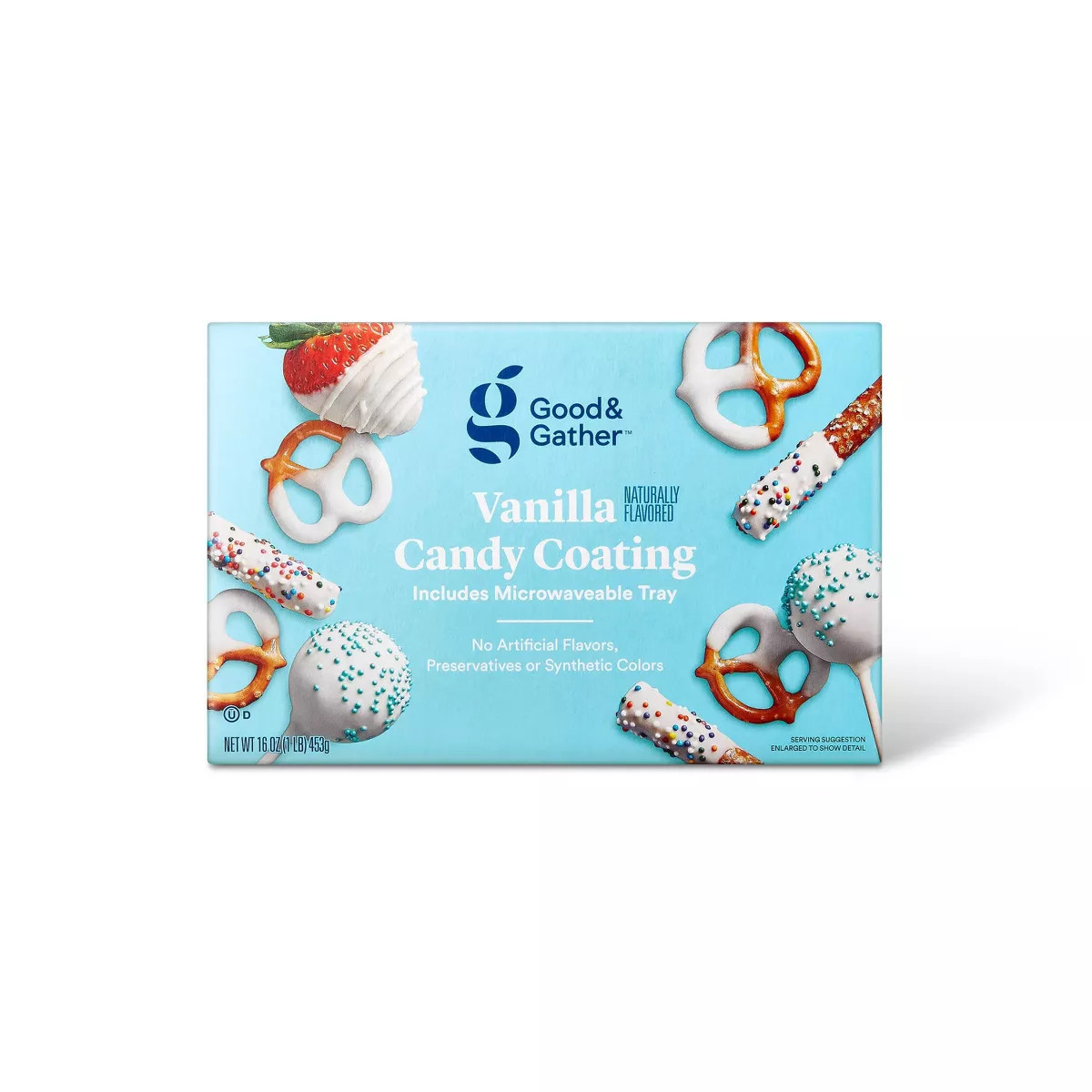 Naturally Flavored Vanilla Candy Coating - 16oz - Good & Gather™ | Target