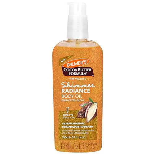 Palmer's Cocoa Butter Formula Shimmer Body Oil with Vitamin E, 5.1 Fl Oz, Radiance Body Oil for G... | Amazon (US)