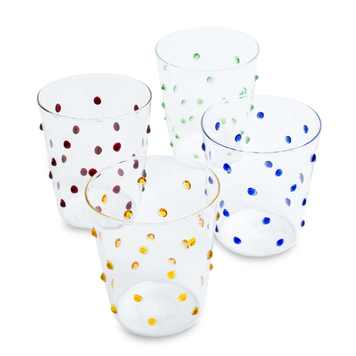 Tropez Glasses - Rainbow Set | Furbish Studio